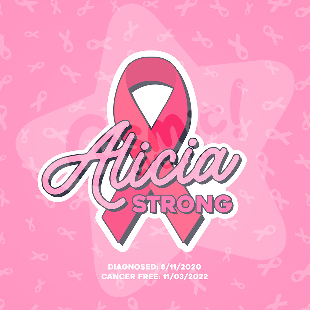 Custom Breast Cancer Support Tumbler