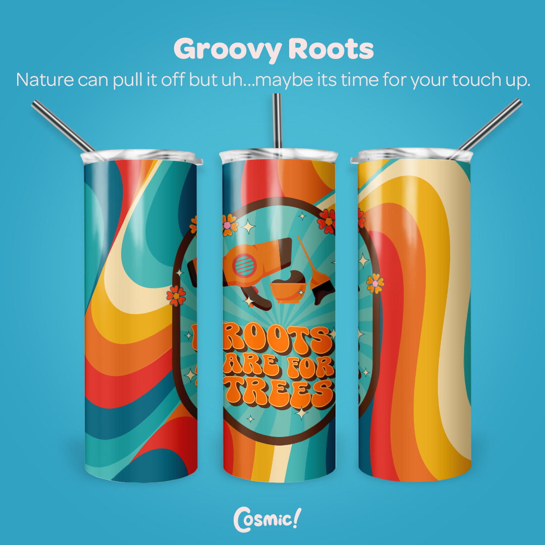 Groovy Roots Hairstylist Tumbler