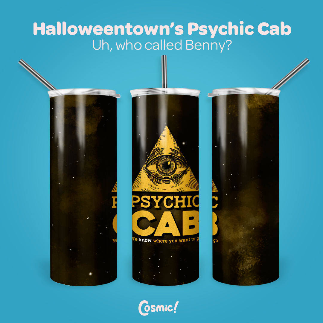 Halloweentown Inspired Psychic Cab Tumbler